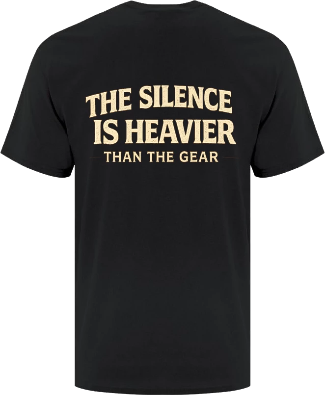 The Silence Is Heavier design